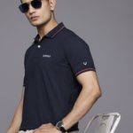 Men Printed Polo Collar Cotton Oversized T-Shirt